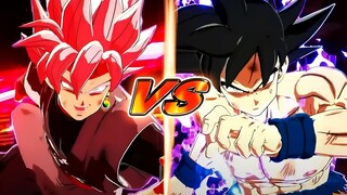 Dragon Ball Sparking Zero - Super Saiyan Rose Goku Black VS Ultra instinct Goku FULL FIGHT