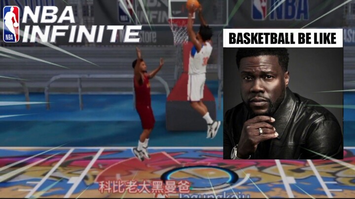 NBA INFINITE BE LIKE ☕