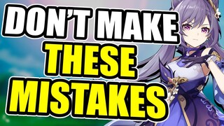 Regrets I've Made in Genshin Impact.. (AVOID THESE MISTAKES)