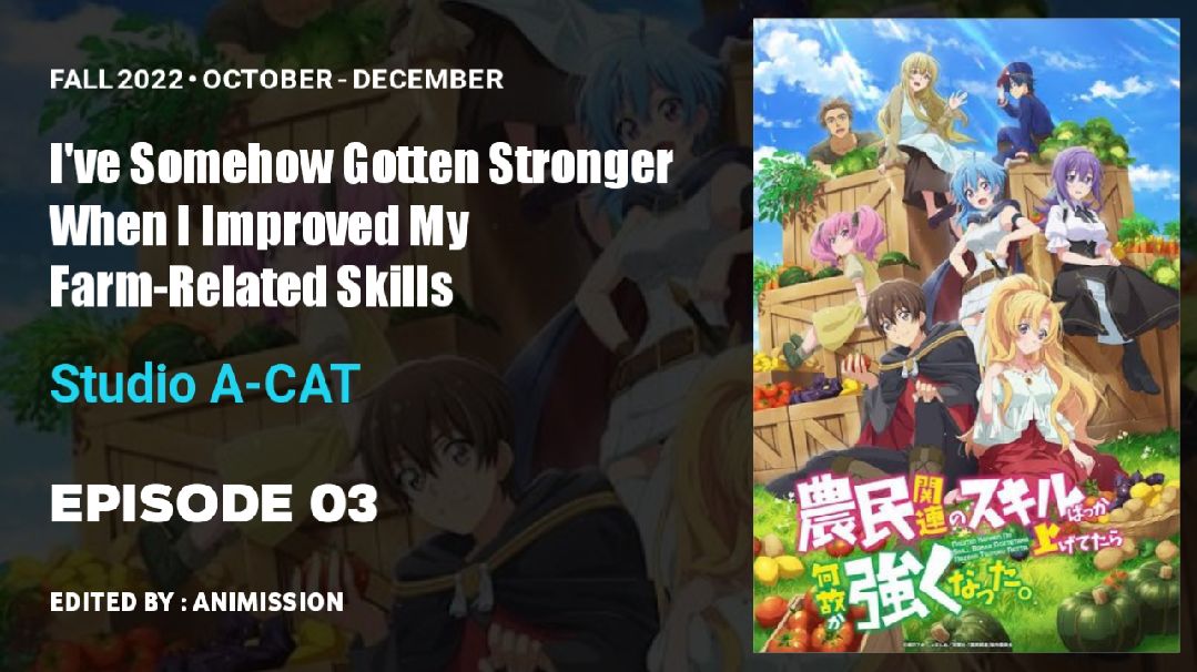 Where to Watch Ive Somehow Gotten Stronger When I Improved My FarmRelated  Skills Crunchyroll Netflix HIDIVE in Sub and Dub