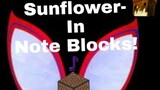 Sunflower Post Malone Minecraft in Note Block