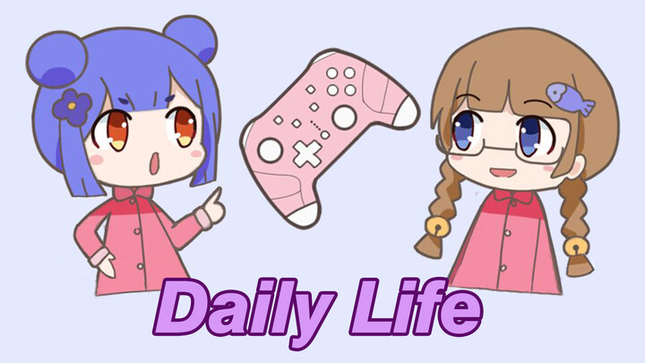 [MAD]Fan-made video of vtubers Azusa&Yuyu in daily life