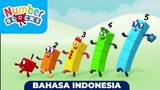 Ayo Kita Pergi [S1E09] | Numberblocks (Bahasa Indonesia)