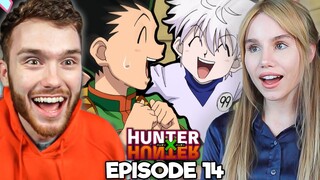 PHASE 4 OF THE HUNTER EXAM BEGINS!! | Hunter X Hunter E14 Reaction