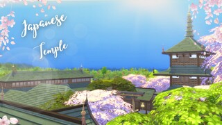 The Sims 4 | MASSIVE JAPANESE TEMPLE ⛩️ Part 1 | Speed build