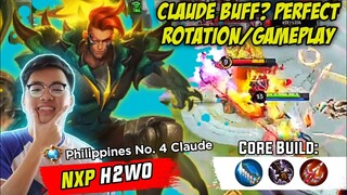 H2wo Claude Perfect Gameplay | Philippines No. 4 Claude