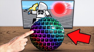 I Tried The WORST Keyboards And WON.. (Roblox Blade Ball)