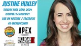 IncrediChat LIVE! Justine Huxley - APEX Legends Voice Actress