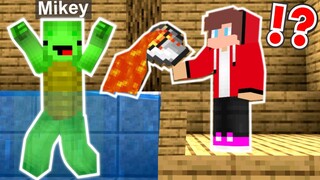 JJ Secretly Pranked His Friend Mikey in Minecraft (Maizen Mizen)