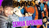 Reaction Semua Opening Haikyuu 1-7 [Reaction Anime Opening]
