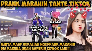 PRANK MARAHIN TANTE TIKTOK GARA GARA DIA MAIN SAMA COWOK LAIN, AUTO MENGSEDIH DIA!!