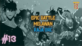 ALUR CERITA MANHWA OVERPOWER TERBARU | EPIC BATTLE MELAWAN RAJA ORC TERBAIK