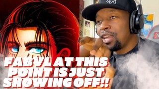 Rapper Reacts to Fabvl - Eren Jaeger Song (REACTION) Ft JHBBOSS "Falling" Attack On Titan!! AOT