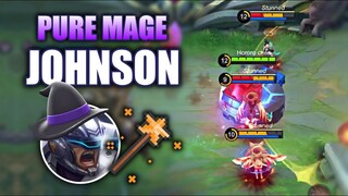 MAGE JOHNSON HITS HARDER WITH THE NEW GLOWING WAND!