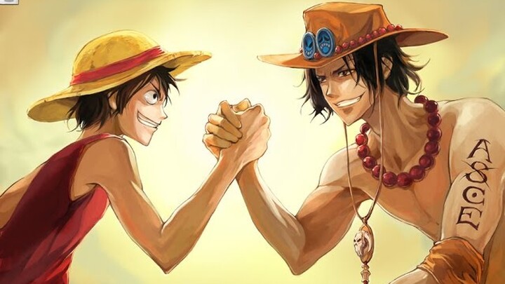 Luffy and his brother Ace // Runnin ( One Piece AMV)