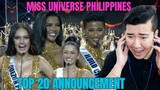 [REACTION] Miss Universe Philippines 2024 THE CORONATION | TOP 20 ANNOUNCEMENT