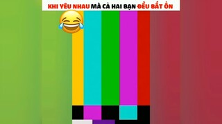 Khi yêu nhau mà cả 2 đều bất ổn#haihuoc#2#hài#tt#cuoibebung