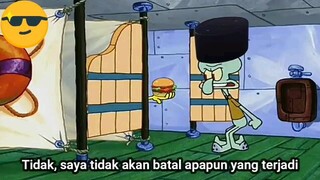 meme spongebob : batalkan saja puasanya