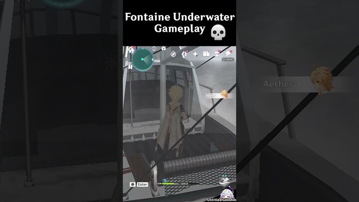 Fontaine Underwater Teaser Gameplay 😱