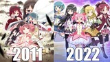 Evolution of Puella Magi Madoka Magica Games [2011-2022]