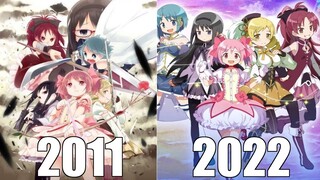 Evolution of Puella Magi Madoka Magica Games [2011-2022]
