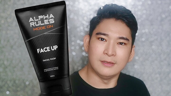 REVIEW ALPHA RULES FACE UP | FACIAL WASH BUAT PRIA ALPHA