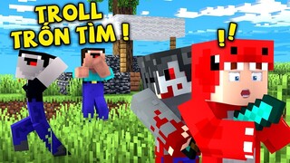 Rex Và Bộ Ba Siêu Quậy Thử Thách Chơi Trốn Tìm Phiên Bản SUPER MARIO Trong Minecraft !!