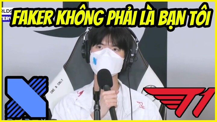 DEFT NHẮN NHỦ TỚI FAKER TRƯỚC TRẬN CHUNG KẾT CKTG