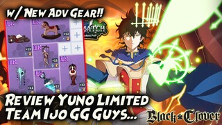 SHOWCASE YUNO SPIRIT DIVE w/ SET GEAR TEMAN TERLANTAR 🔥 BLACK CLOVER MOBILE