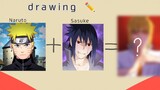drawing|Naruto × Sasuke=?