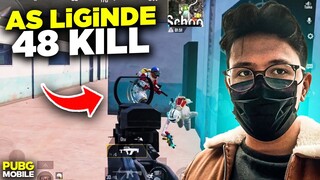 AS LİGİN'DE 48 KİLL ALDIK!! | PUBG MOBİLE