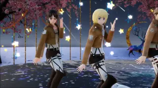 kill this love dance(attack on Titan characters)