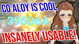 Lvl90 C0 Aloy is COOL! 4★ Weapon Showcase! Genshin Impact