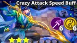 BUFFED LANCER BUFFED CADIA WITH ZILONG HYPER UNLIMITED ATTACK SPEED | MAGIC CHESS BEST SYNERGY COMBO
