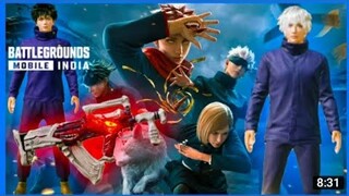 BGMI NEW UPDATE: JUJUTSU KAISEN FIRST LOOK (BATTLEGROUNDS MOBILE INDIA )