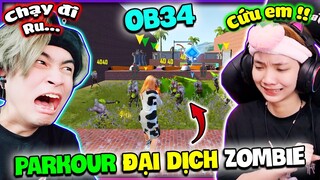 Ruby Và Siro Thử Thách 24h “ PARKOUR ĐẠI DỊCH ZOMBIE “ Cực Nguy Hiểm Và Cái Kết…