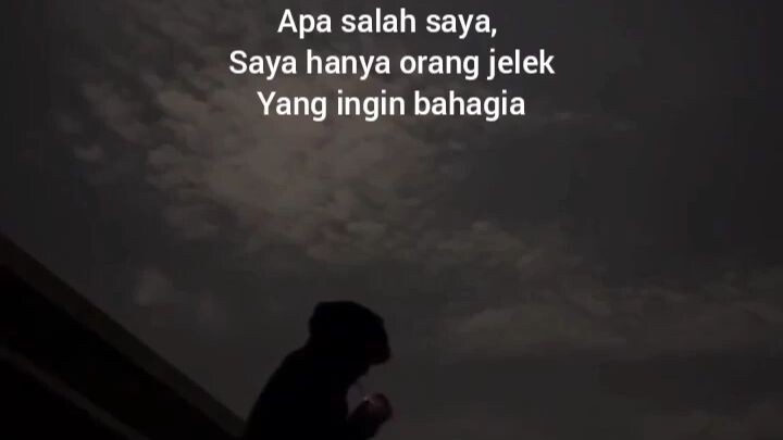 apa salah saya ಥ‿ಥ