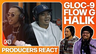 PRODUCERS REACT - Gloc-9 feat Flow G Halik Wish Bus Reaction