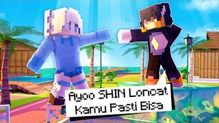 Aku Ajarin SHINON Parkour MINECRAFT!