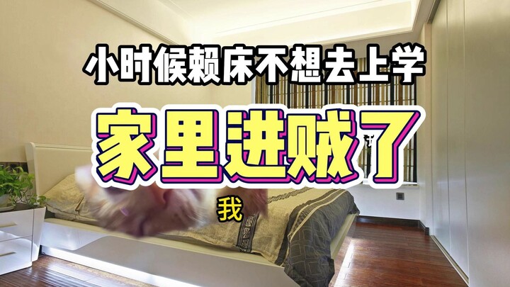 家里进贼了！