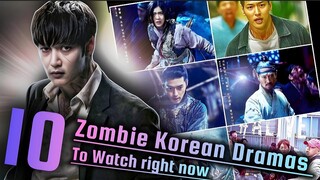 10 Korean [Zombie] Dramas to Watch, Zombie Detective, Train to Busan, Happiness, All of us are Dead