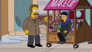 The Simpsons: Tuyết chỉ rơi ở Springfield và cư dân phát triển ngành lừa đảo du lịch
