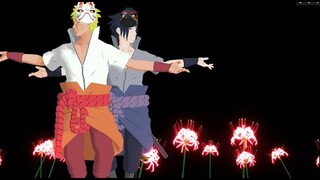 Close and Open, Demons and the Dead【NARUTO MMD】NARUTO*SASUKE