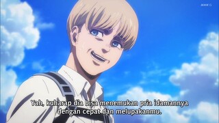 Eren sangat mencintai mikasa