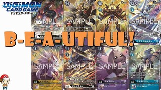 ALL The Amazing Alternate Art Cards from Next Advenutr (BT7) - These Rock! (Digimon TCG News)