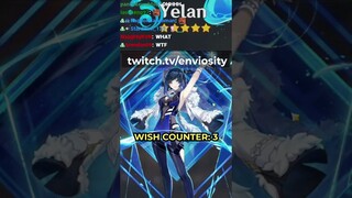 HOW TO GET YELAN IN 3 WISHES #genshinimpact #genshin #shorts