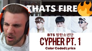 THATS BADASS!!! - BTS(방탄소년단) - Cypher Pt.1 - Reaction