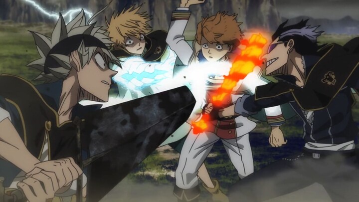 [Black Clover 80] Ending rescue scene, awesome! Are you finally rich?