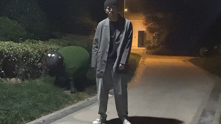 【POPPING】Late night in a suit