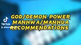 GOD/DEMON 😈 POWER MANHWA/MANHUA ✨ RECOMMENDATIONS 💯 WITH OVERPOWERED MC#manwha#manhua#webtoon#Anim